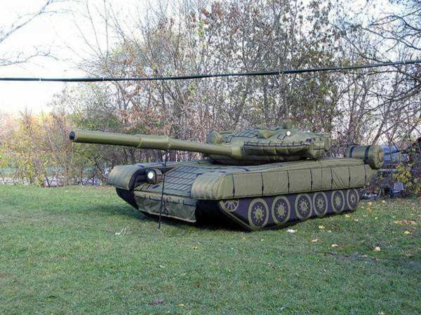 湖州陆地军事假目标坦克